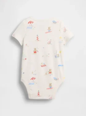 Body de algodón orgánico «Baby First Favorites»