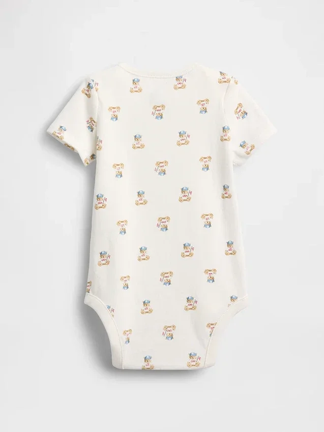 Body de algodón orgánico «Baby First Favorites»