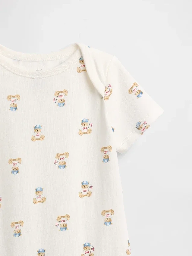 Body de algodón orgánico «Baby First Favorites»