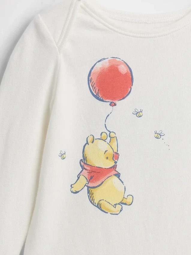 Body de algodón orgánico para bebé de Winnie the Pooh