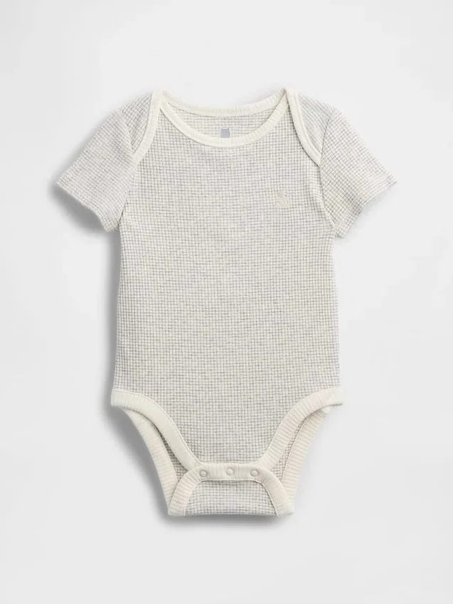 Body de canalé fino «Baby First Favorites»