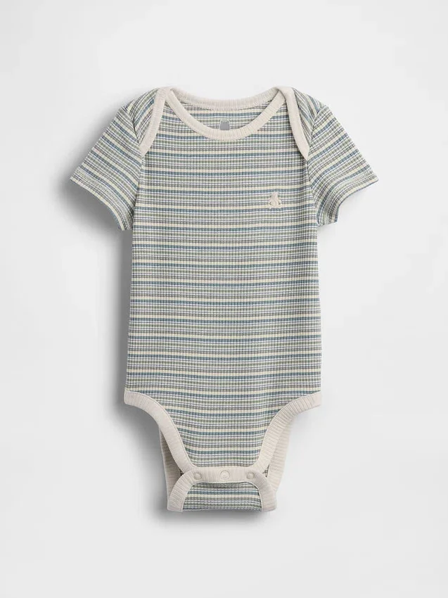 Body de canalé fino «Baby First Favorites»