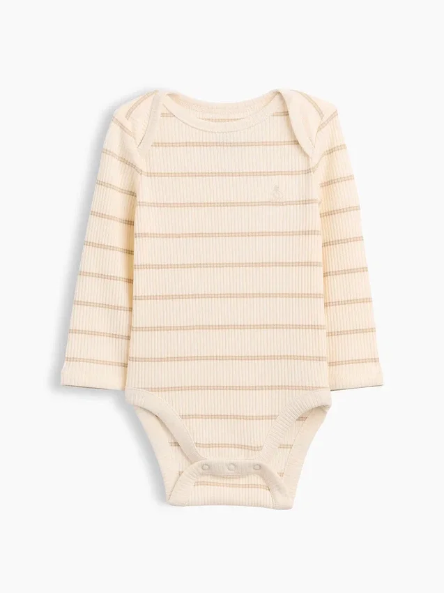 Body de canalé fino «Baby First Favorites»