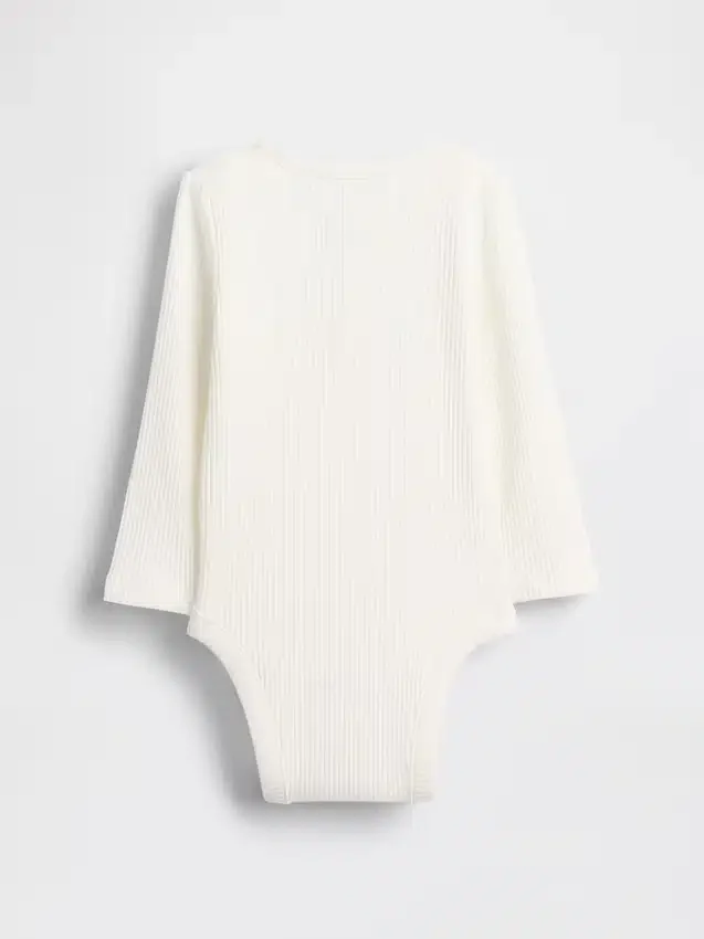 Body de canalé fino «Baby First Favorites»