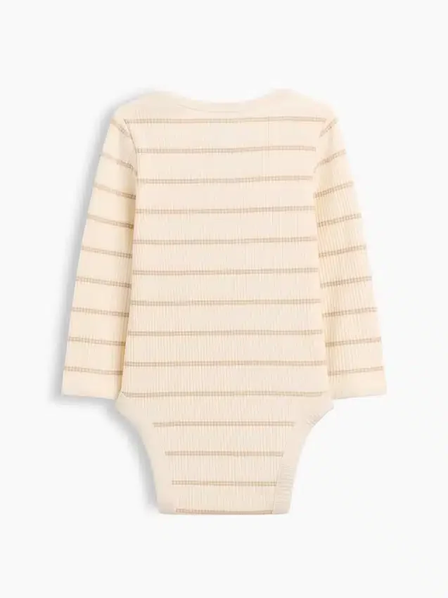 Body de canalé fino «Baby First Favorites»