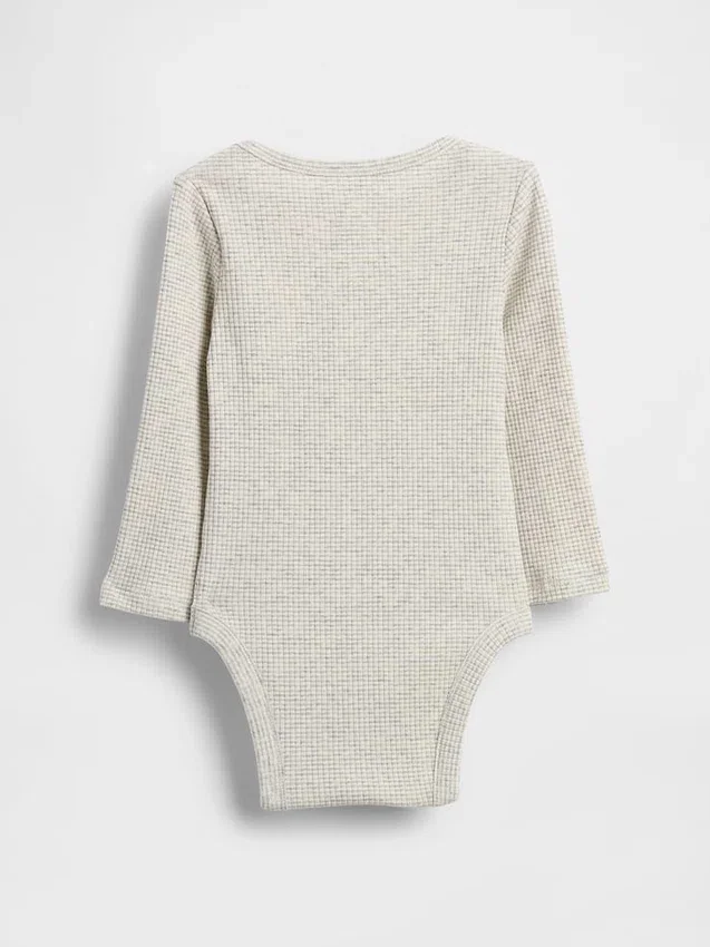 Body de canalé fino «Baby First Favorites»