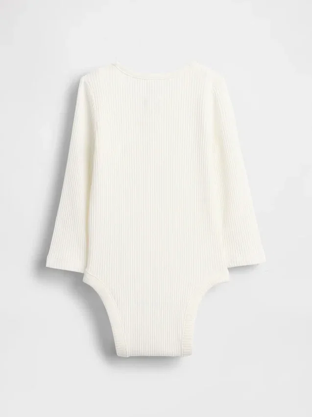 Body de canalé fino «Baby First Favorites»