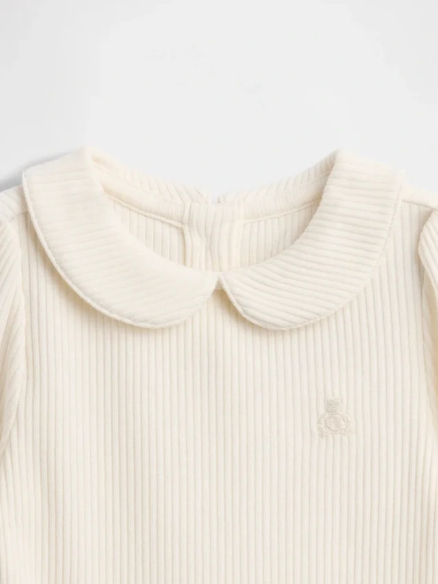 Body de canalé fino «Baby First Favorites»