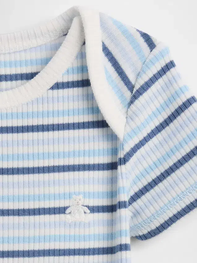 Body de canalé fino «Baby First Favorites»