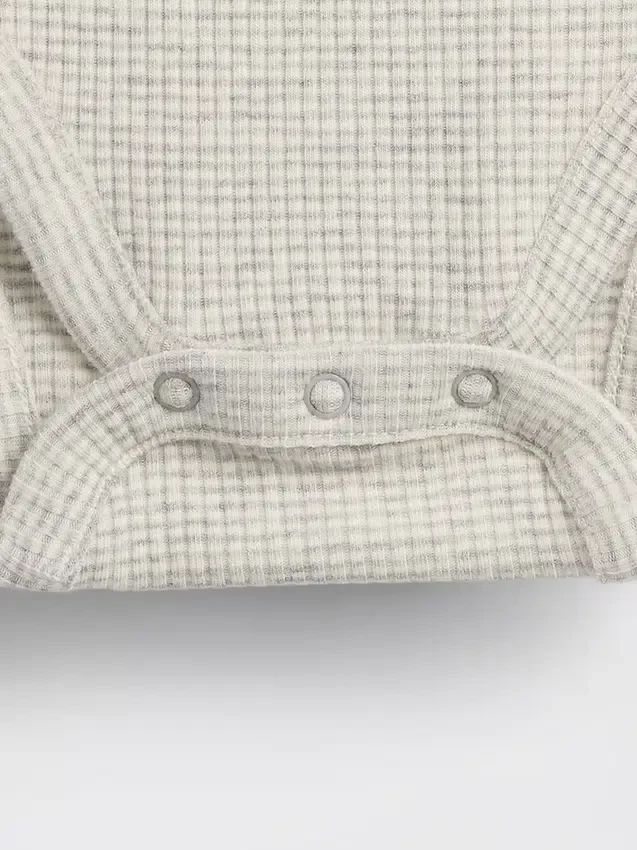 Body de canalé fino «Baby First Favorites»