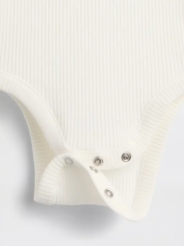 Body de canalé fino «Baby First Favorites»