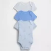 Body de canalé fino «Baby First Favorites» (paquete de 3)