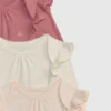 Body de canalé fino «Baby First Favorites» (paquete de 3)