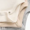 Body de canalé fino «Baby First Favorites» (paquete de 3)