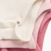 Body de canalé fino «Baby First Favorites» (paquete de 3)