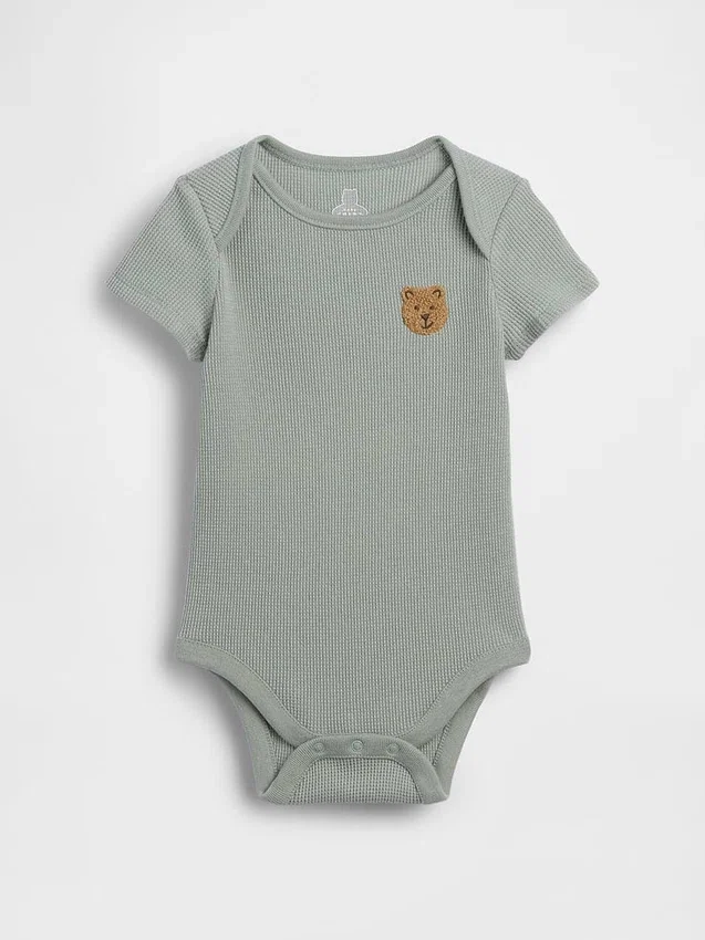 Body de punto waffle «Baby First Favorites»