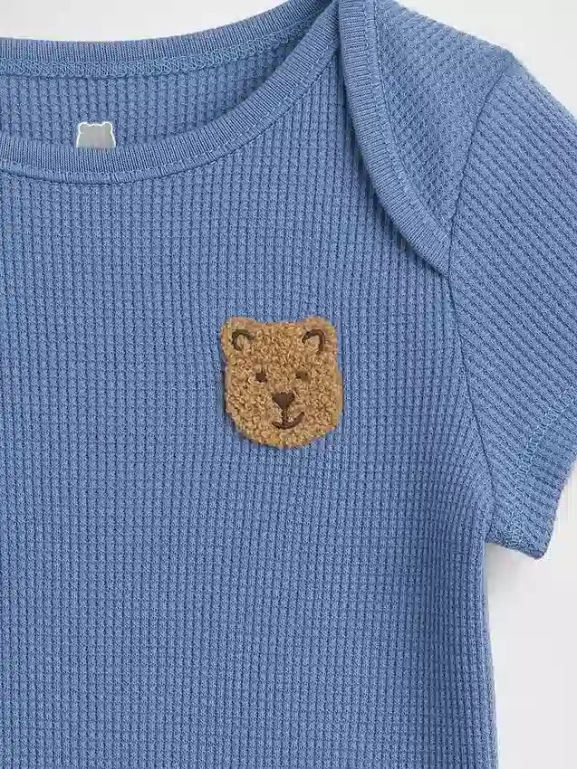Body de punto waffle «Baby First Favorites»