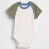 Body raglán de canalé fino «Baby First Favorites»