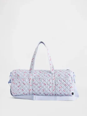 Bolsa de fin de semana acolchada con estampado para niños