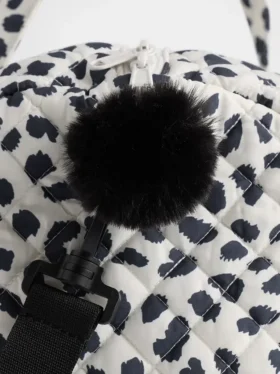 Bolsa de fin de semana acolchada con estampado para niños