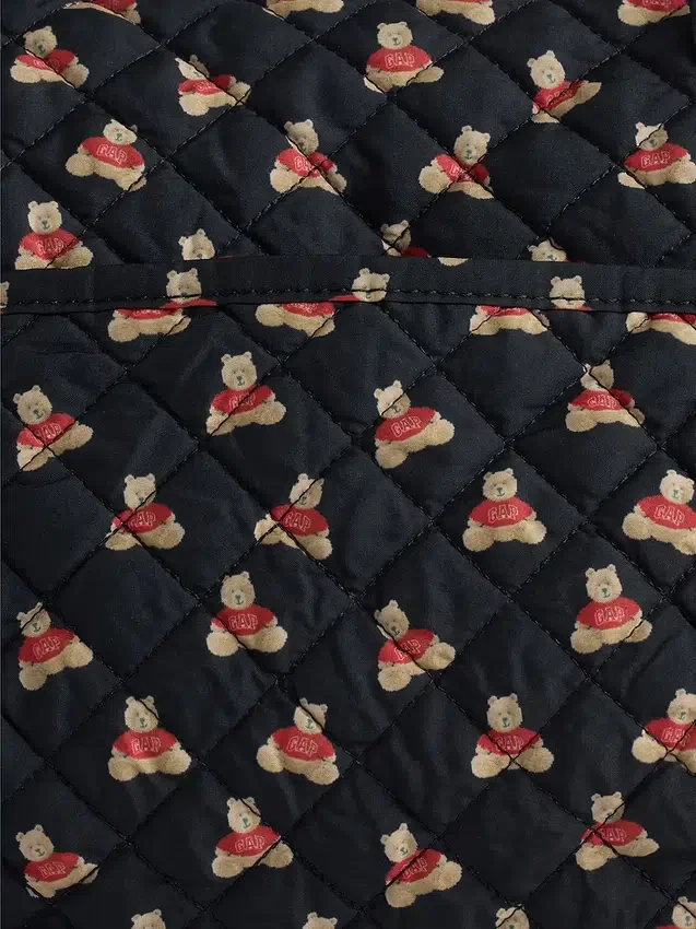 Bolsa de fin de semana acolchada para niños con el oso Brannan