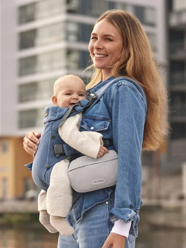 Bolsa de tela con bolsillos para portabebés BabyBjörn