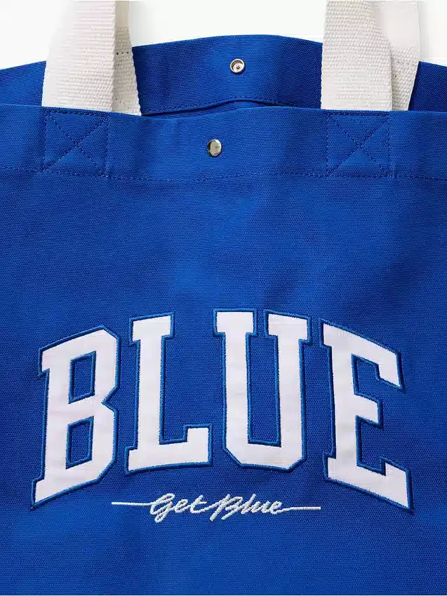 Bolsa tipo tote de lona «Get Blue»