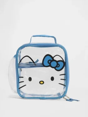 Bolsa transparente para el almuerzo de Hello Kitty para niños