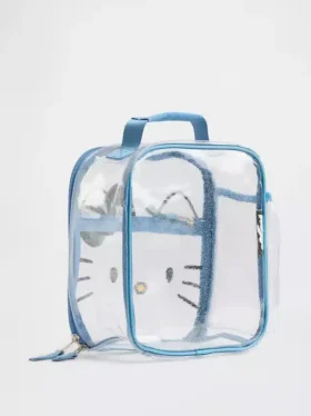 Bolsa transparente para el almuerzo de Hello Kitty para niños