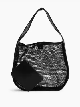 Bolso hobo de malla