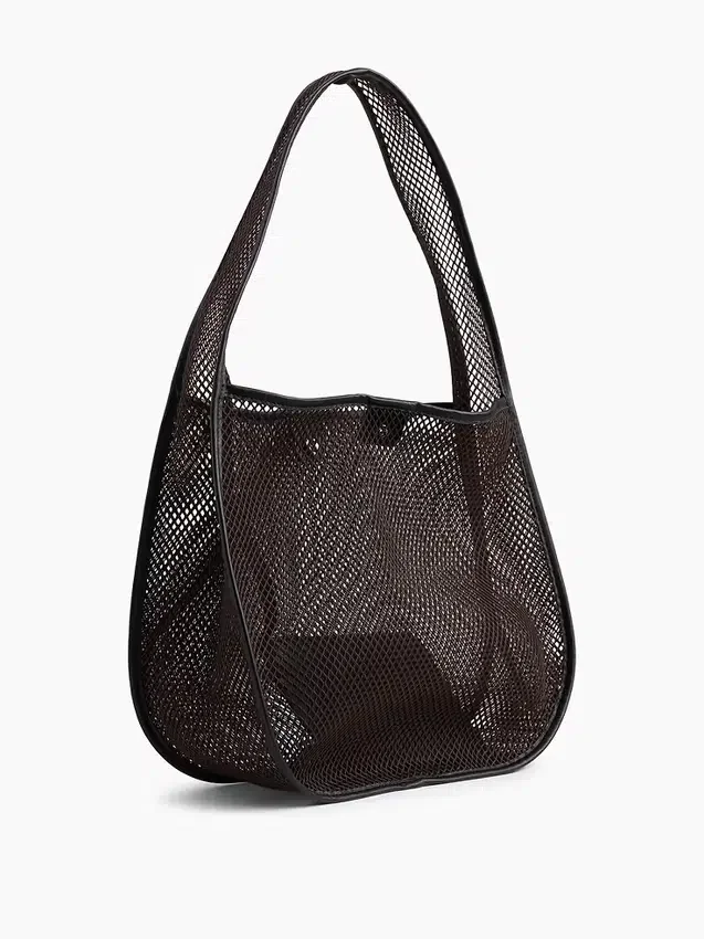 Bolso hobo de malla