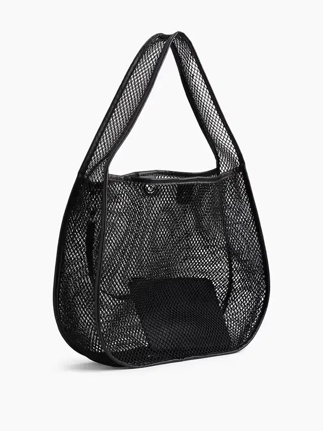 Bolso hobo de malla