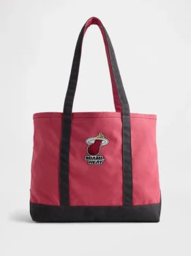 Bolso tipo tote con el logotipo de los Miami Heat de la NBA