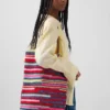 Bolso tipo tote de crochet