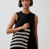 Bolso tipo tote de crochet