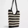Bolso tipo tote de crochet