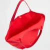 Bolso tote holgado de lona
