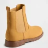 Botas Chelsea de cuero vegano para niños