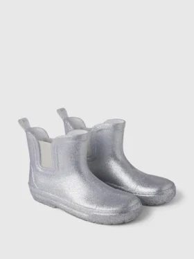 Botas de lluvia con purpurina para niños