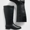 Botas de montar de cuero vegano