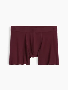 Boxer de algodón orgánico elástico de 5"