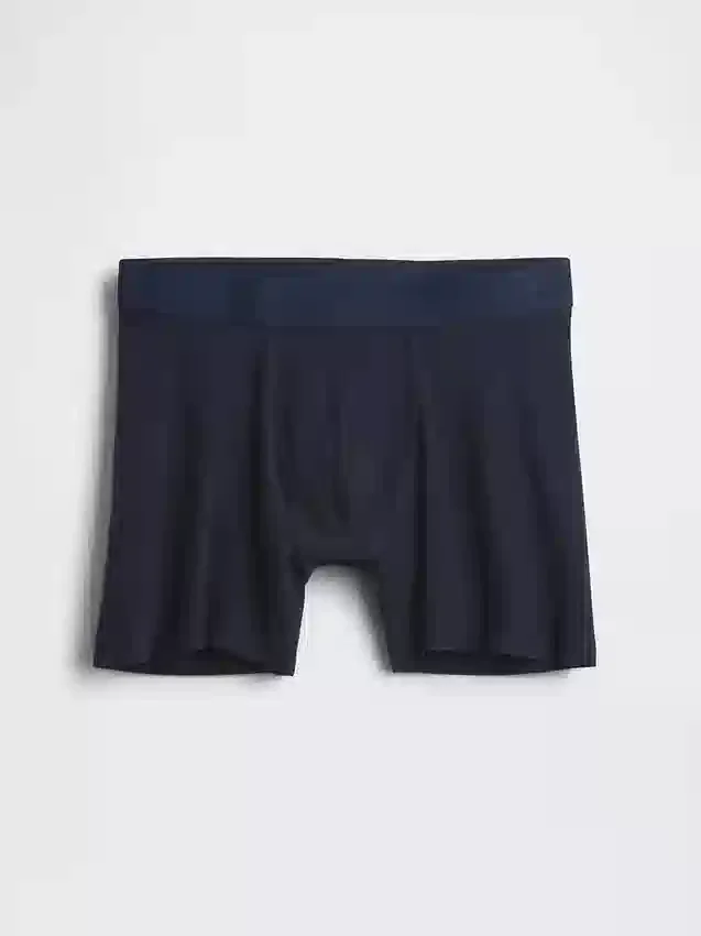 Boxer de algodón orgánico elástico de 5"