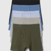 Boxers de algodón orgánico elástico para niños (paquete de 5)