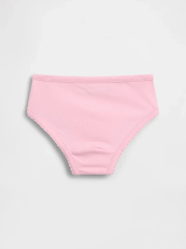 Braguitas de algodón orgánico elástico para niños pequeños (paquete de 5)