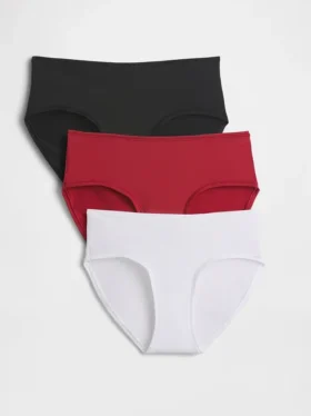 Braguitas de talle bajo Secondskin (paquete de 3)
