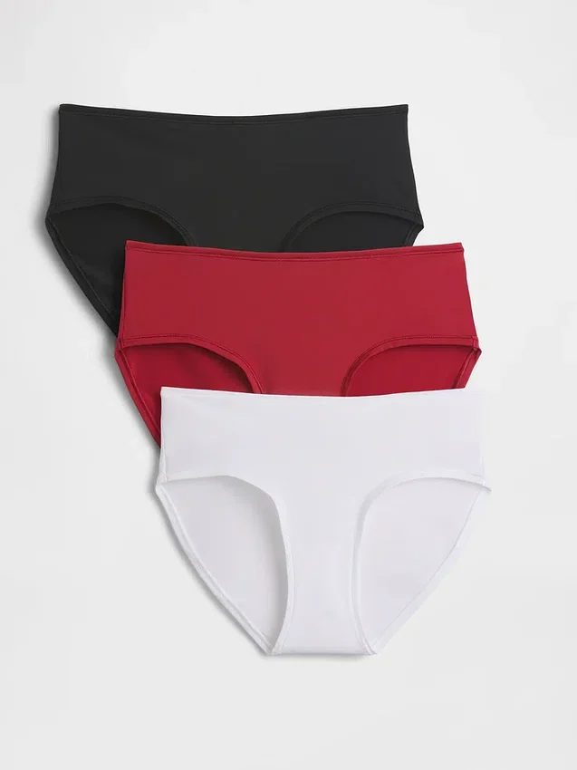 Braguitas de talle bajo Secondskin (paquete de 3)
