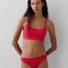 Bralette de algodón orgánico elástico