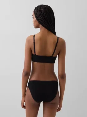 Bralette de algodón orgánico elástico