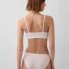 Bralette de algodón orgánico elástico