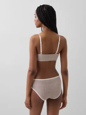 Bralette de algodón orgánico elástico